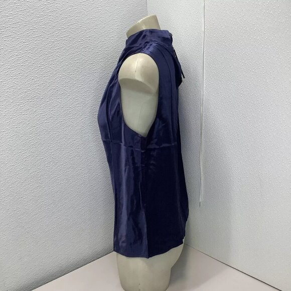 NEW  RAILS Women's Top Kayleen Sleeveless Blouse Size L Navy - Picture 5 of 7